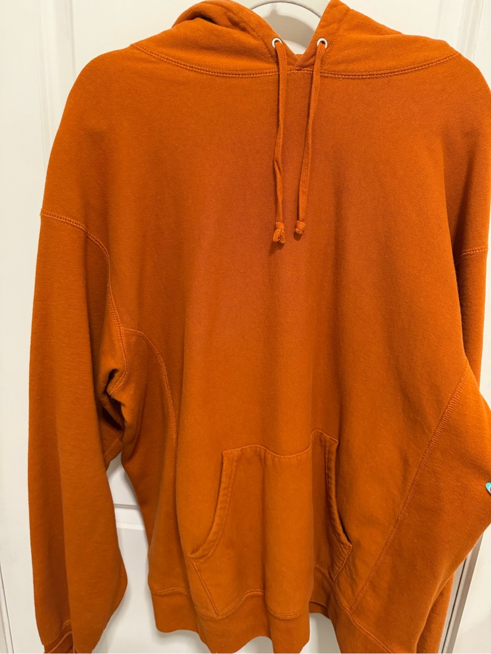 Supreme Orange Pullover Hoodie